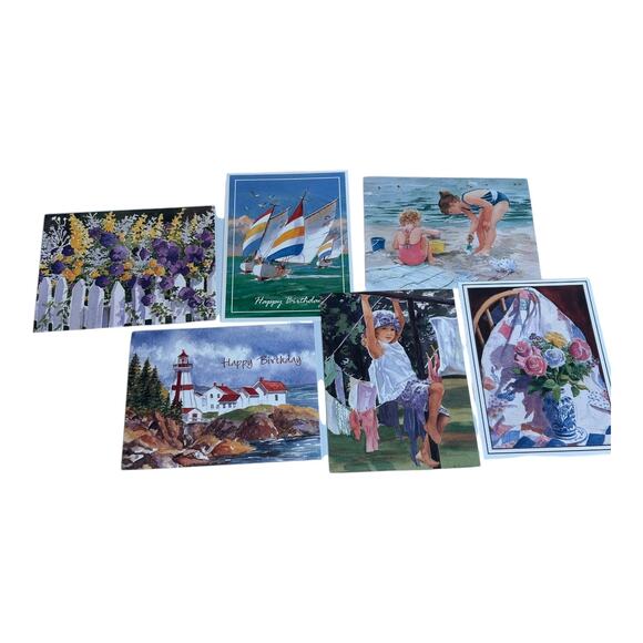 Assorted Vintage Greeting Cards with Envelopes Various Occasions Lot 30+ - Picture 12 of 12